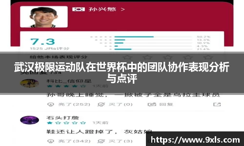 武汉极限运动队在世界杯中的团队协作表现分析与点评